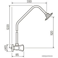 Душевая система  РМС SL80-003-9