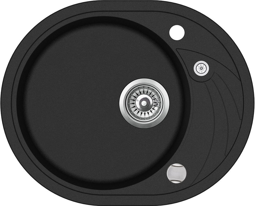 

Кухонная мойка Aquasanita Clarus SR102AW (black metallic 601)