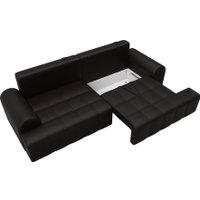 Диван Лига диванов Лига-080 131121 (экокожа Grifon 12 коричневый)