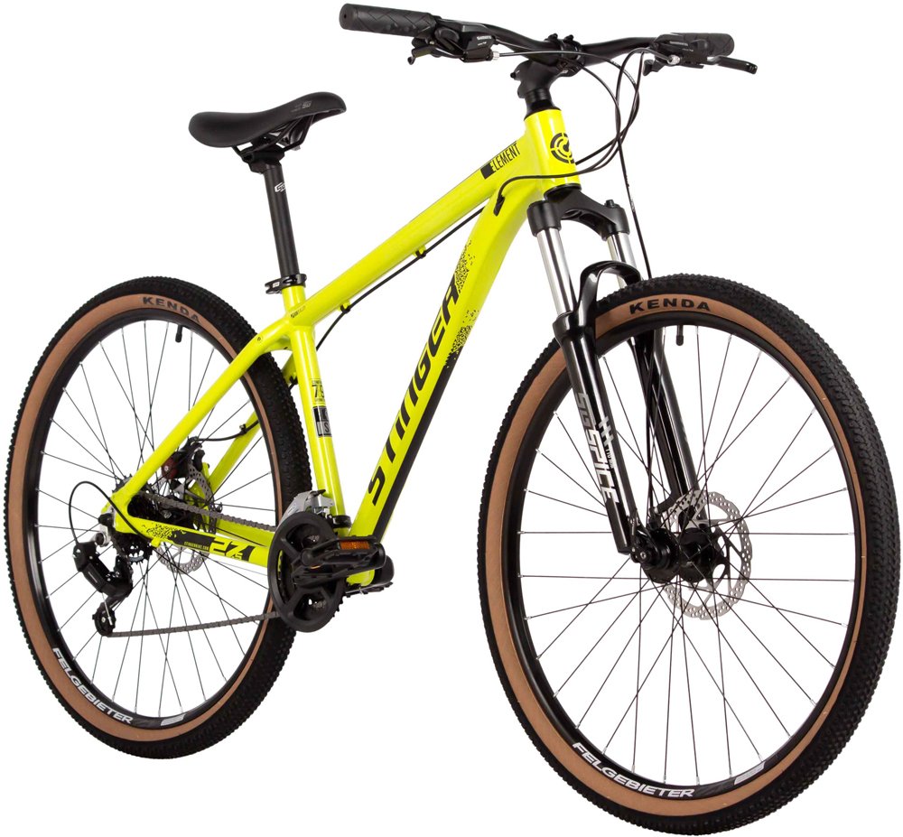Велосипед Stinger Element 27 SM 2025 (желтый)