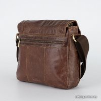 Сумка через плечо Poshete 253-1311-1-DBW (коричневый)