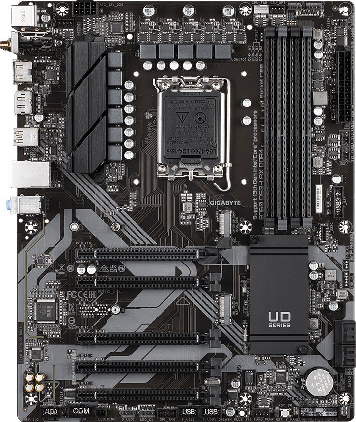 

Материнская плата Gigabyte B760 DS3H AX DDR4 (rev. 1.0)