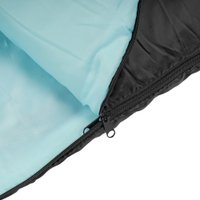 Спальный мешок Sundays ZC-SB017 с двумя подушками (черный/синий)