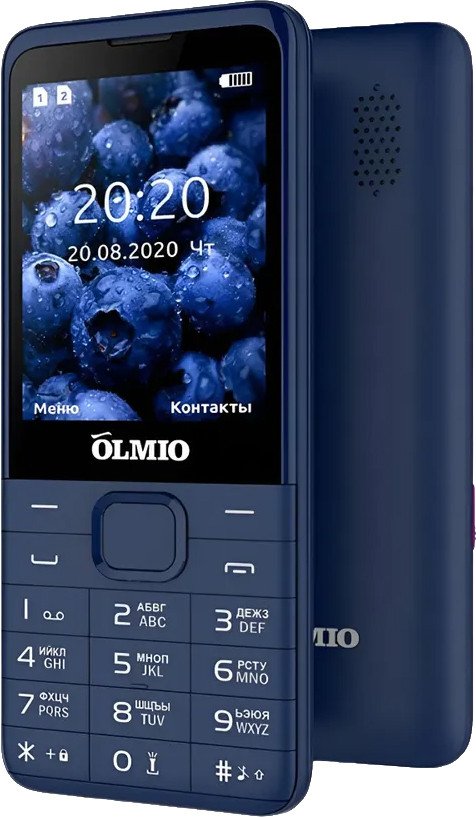 

Телефон Olmio E29 (синий)