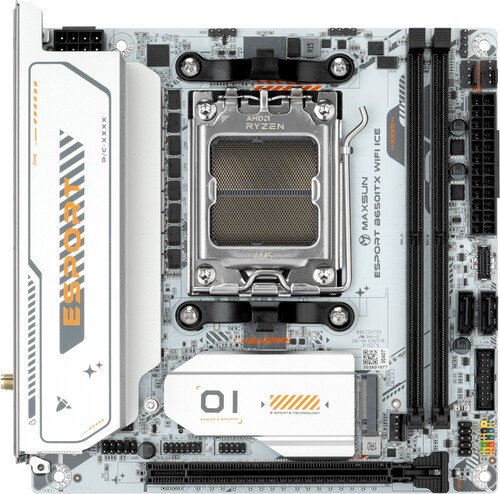 MAXSUN B650ITX マザーボード Maxsun eSport B650ITX WiFi Ice материнскую плату купить в Минске