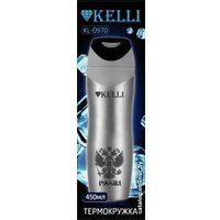 Термокружка KELLI KL-0970 0.45л (серебристый)