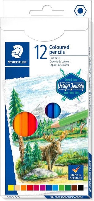 

Набор цветных карандашей Staedtler Design Journey 146C C12 (12 цв)