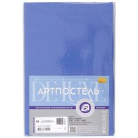 Простыня АртПостель Синий на резинке 982 (120x200)