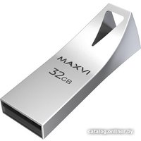 USB Flash Maxvi MK2 32GB (серебристый)