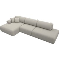 Угловой диван Лига диванов Лига-036 НПБ Модерн Лонг левый 125470L (рогожка амур бежевый)