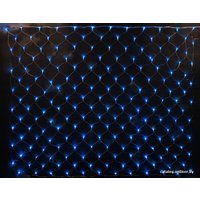 Гирлянда световая сетка Rich Led Прозрачный провод RL-N2x1.5-T/BW 2х1.5м (сине-белый)