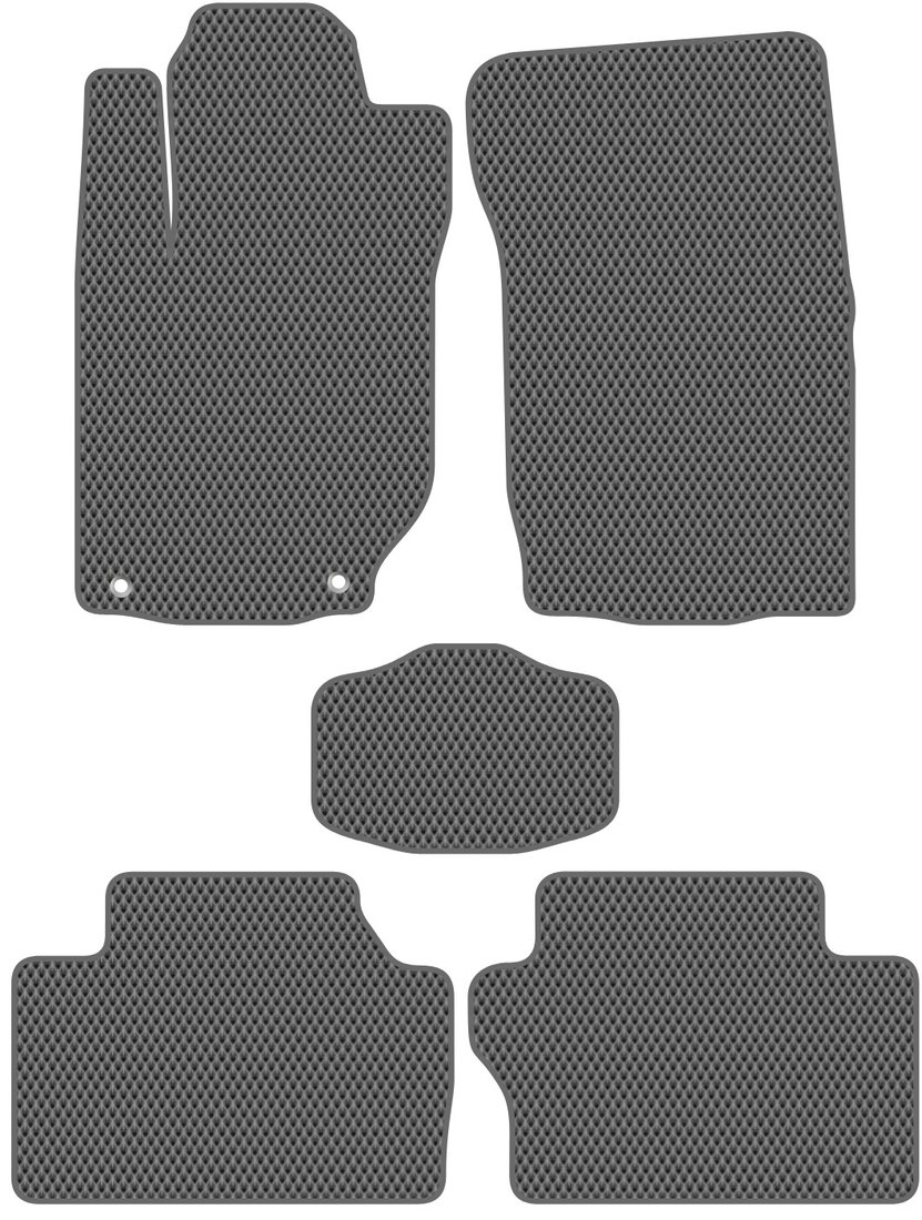 

Комплект ковриков для авто Alicosta Mitsubishi Montero Sport III (suv) 2019 - Н.В. (серый, ромб)