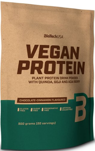 BioTech USA Vegan Protein (шоколад/корица, 500 г)