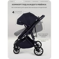 Универсальная коляска Rant Basic Ventura RA165 (black)