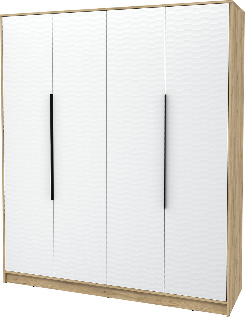 

Шкаф распашной Интерлиния Концепт Зодиак КТ-Ш4 (дуб золотой/белый)