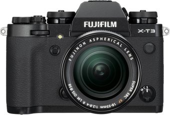 Беззеркальный фотоаппарат Fujifilm X-T3 Kit 18-55mm (черный)