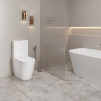 Унитаз напольный Lauter Vortex 2110022VF + гигиенический душ Sano 21LT1294GL