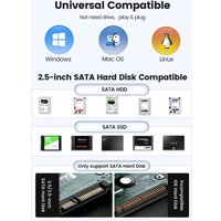 Бокс для накопителей 2.5" Orico DDL25-C3