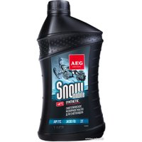 Моторное масло AEG Lubricants SnowMobile 2Т JASO FD 1л