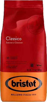 

Кофе Bristot Classico Intenso e Cremoso зерновой 1000 г