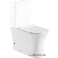 Унитаз напольный Aquanet Rimless Roll-C CL-12249B (без бачка)
