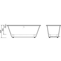 Ванна Esse Hawaii 175x79