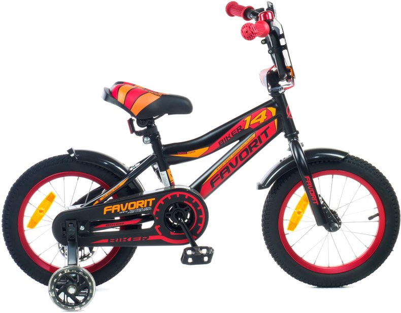 

Детский велосипед Favorit Biker 14 BIK-14RD (красный)