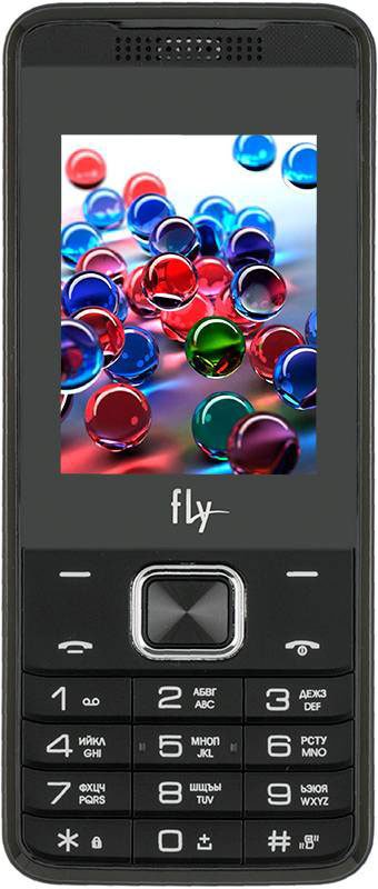 

Кнопочный телефон Fly FF245 Grey