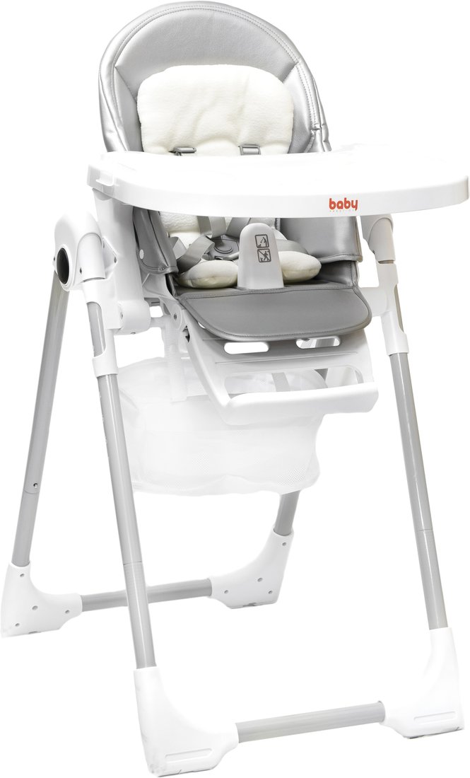 

Высокий стульчик Baby Prestige Junior Lux+ (silver)