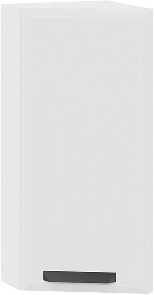 

Шкаф навесной Трия Тиана 1В3Т (белый/белый супермат)