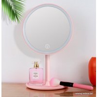 Косметическое зеркало ShineMirror TD-020 (розовый)