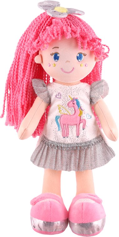 

Кукла Maxitoys Кэтти с розовыми волосами в платье MT-CR-D01202316-35