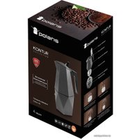 Гейзерная кофеварка Polaris Kontur-4C
