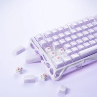 Клавиатура Gravastar Mercury K1 Special Edition Lavender Purple (GravaStar x Kailh Cherry Pink)