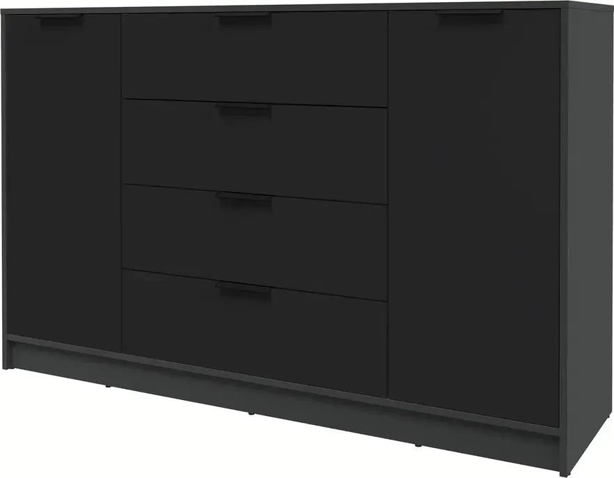 

Тумба Интерлиния Концепт КТ-Т160 Глосс (антрацит/черный)