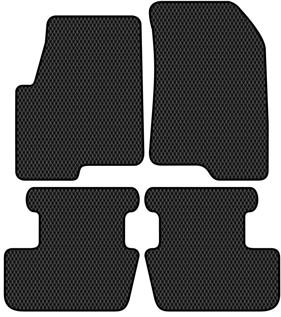 

Комплект ковриков для авто Alicosta Jeep Liberty I (suv / MK74) 2006 - 2011 (черный, ромб)