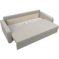 Диван Лига диванов Лига-009 124621 (рогожка амур бежевый)