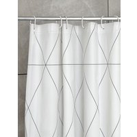 Шторка-занавеска для ванны Fresh Code Black Geometry 77049