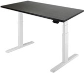 Unique Ergo Desk 1360x800x36мм (дуб мореный/белый)