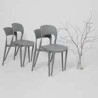 Стул AksHome Olaf (серый) в Бресте