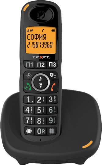

Радиотелефон TeXet TX-D8905A (черный)