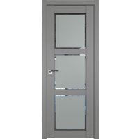 Межкомнатная дверь ProfilDoors 2.13U L 60x200 (грей, стекло square матовое)