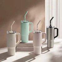 Термокружка Xiaomi Mijia Sippy Cup MJXGB01RM 1 л (серебристый)