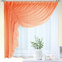 Тюль Nivasan Ромео 280x170 левая RM (оранжевый)