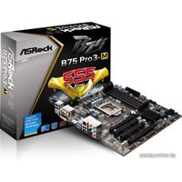 Материнская плата ASRock B75 Pro3-M