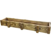 Кашпо KraftHouse Балконный ящик 15x9x72 2043934198052 (обожженный)