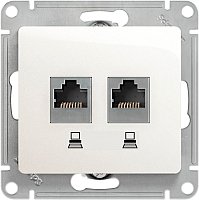

Розетка компьютерная Systeme Electric Glossa GSL000985KK