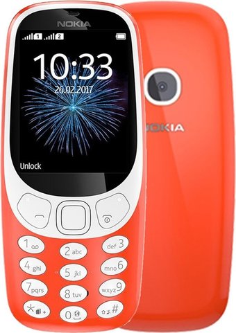Nokia 3310 Dual SIM (красный)