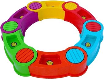 Песочница Пластик сборная Радуга С 361