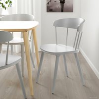 Стул Ikea Омтэнксам 704.694.14 (светло-серый)